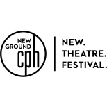 New Ground Theatre Festival Logo Horizontal Black & White